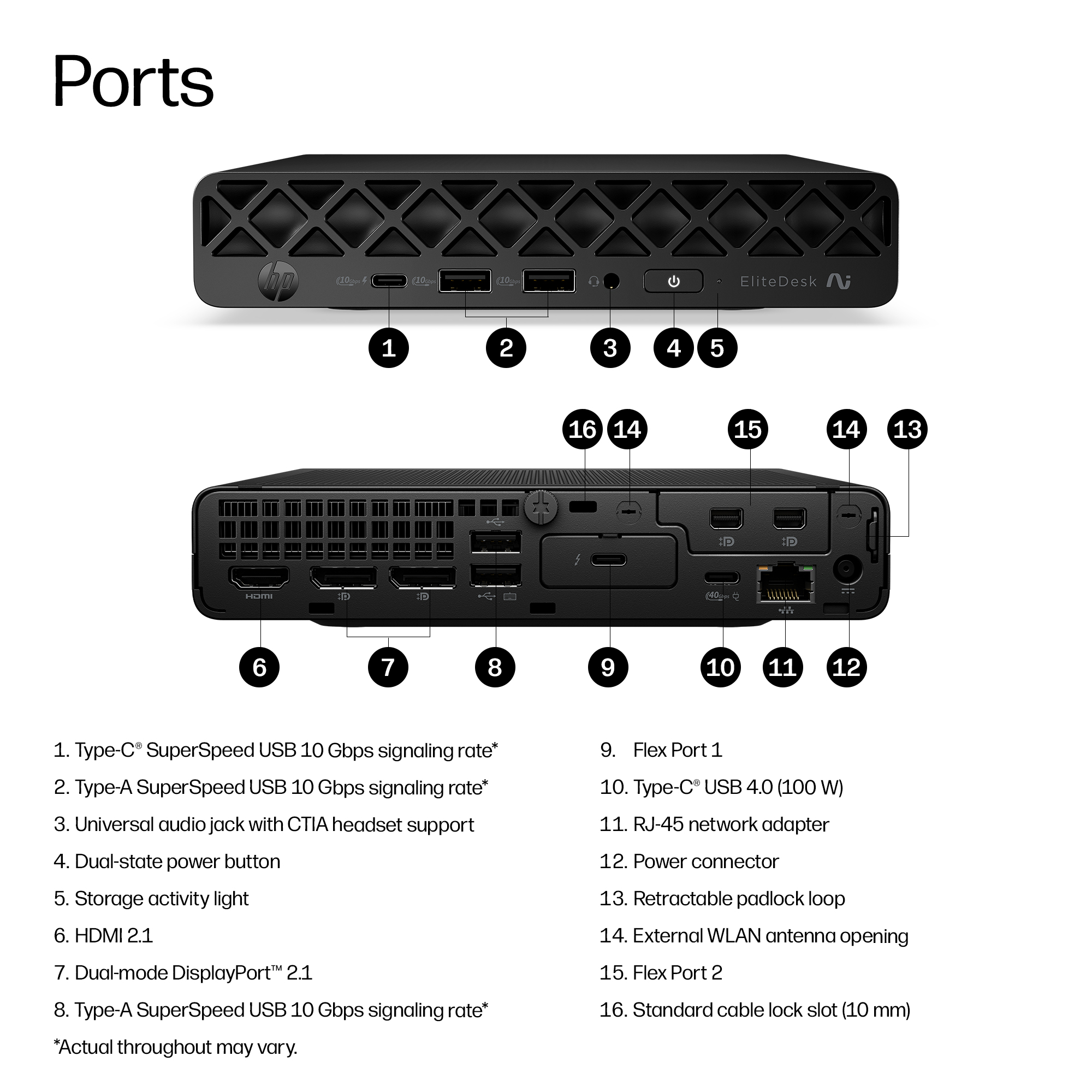 HP DN4S7EA PC/workstation Copilot+ PC AMD Ryzen™ AI 5 – image 4