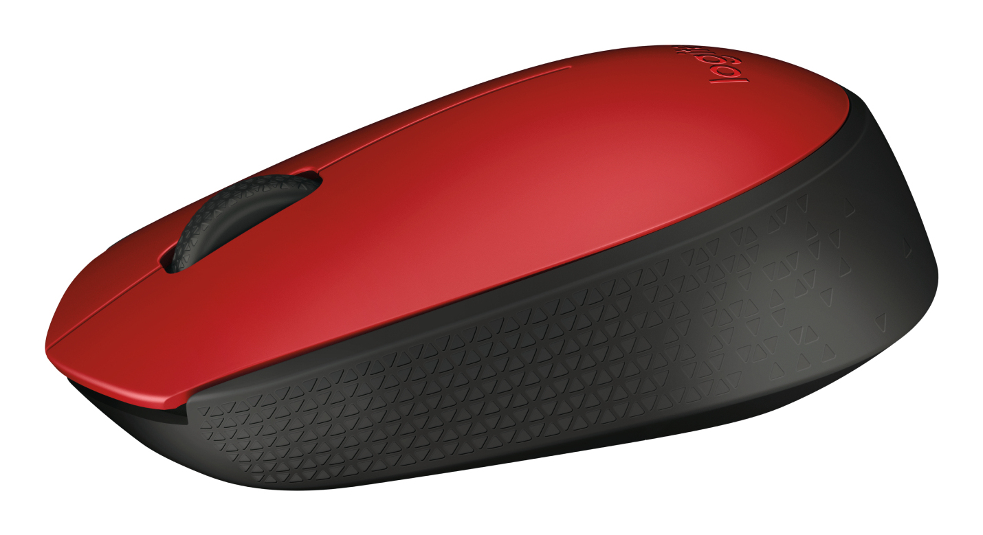 Mouse Óptico Logitech M170 Inalámbrico Usb Rojo - 910-004941 Mouse Óptico Logitech M170 Inalámbrico Usb Rojo - 910-004941