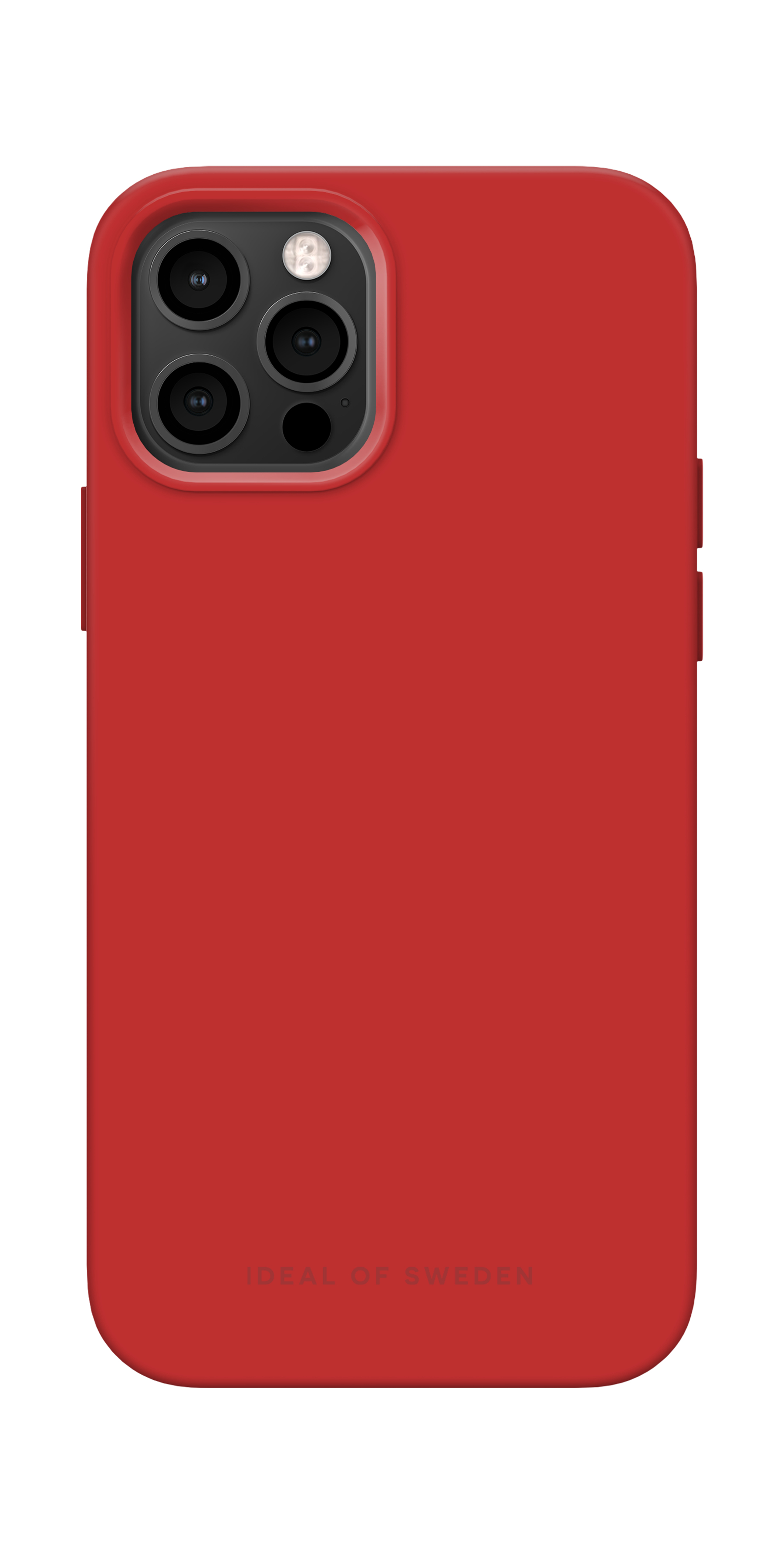 iDeal of Sweden Silicone Case iPhone 12 / 12 Pro Red