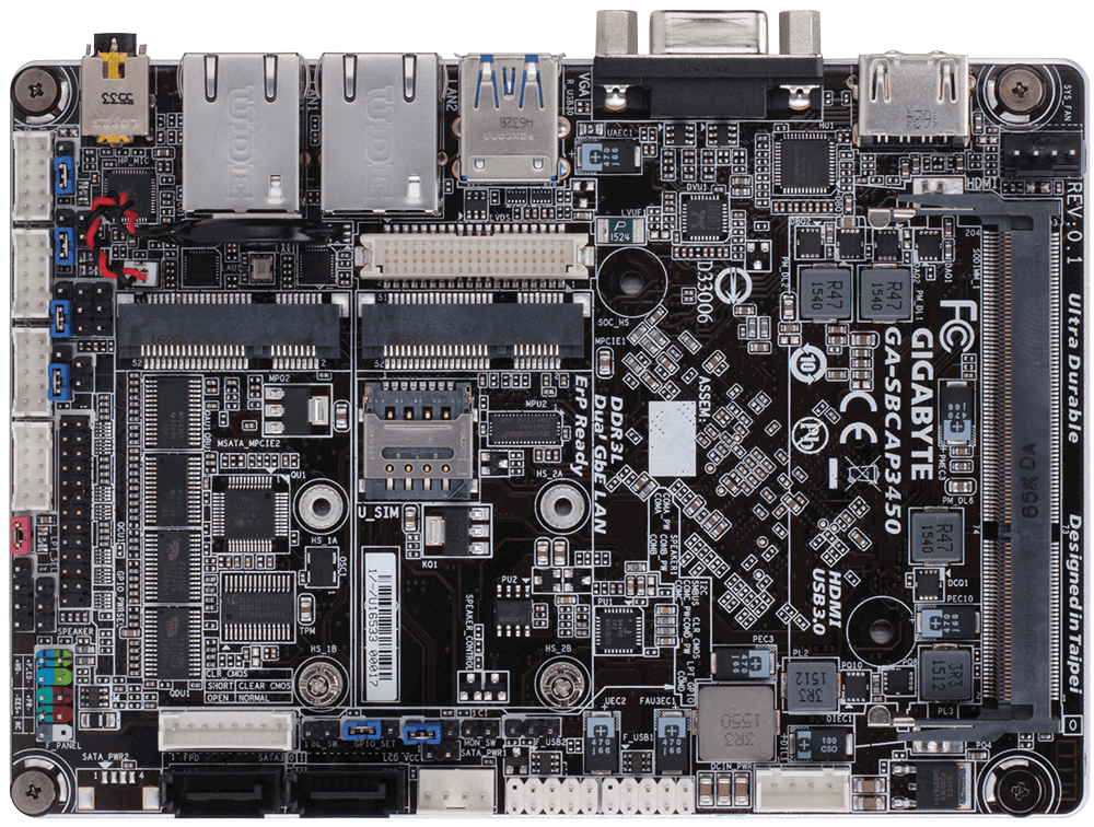 GIGABYTE GA-SBCAP3450 (rev. 1.1)