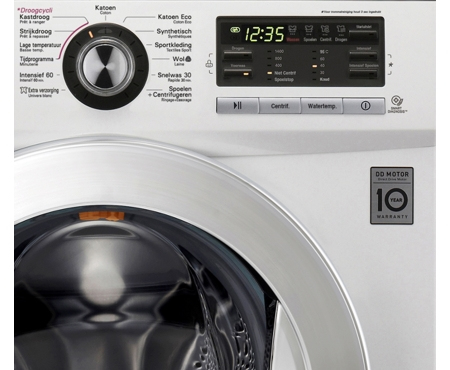 LG F1496AD1 washer dryer Freestanding Front-load White – image 3