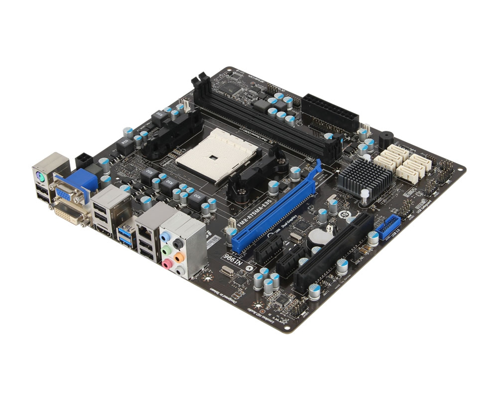 MSI FM2-A75MA-E35 motherboard AMD A75 Socket FM2 micro ATX – image 3