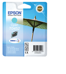 Epson T0452 ink cartridge Original Cyan