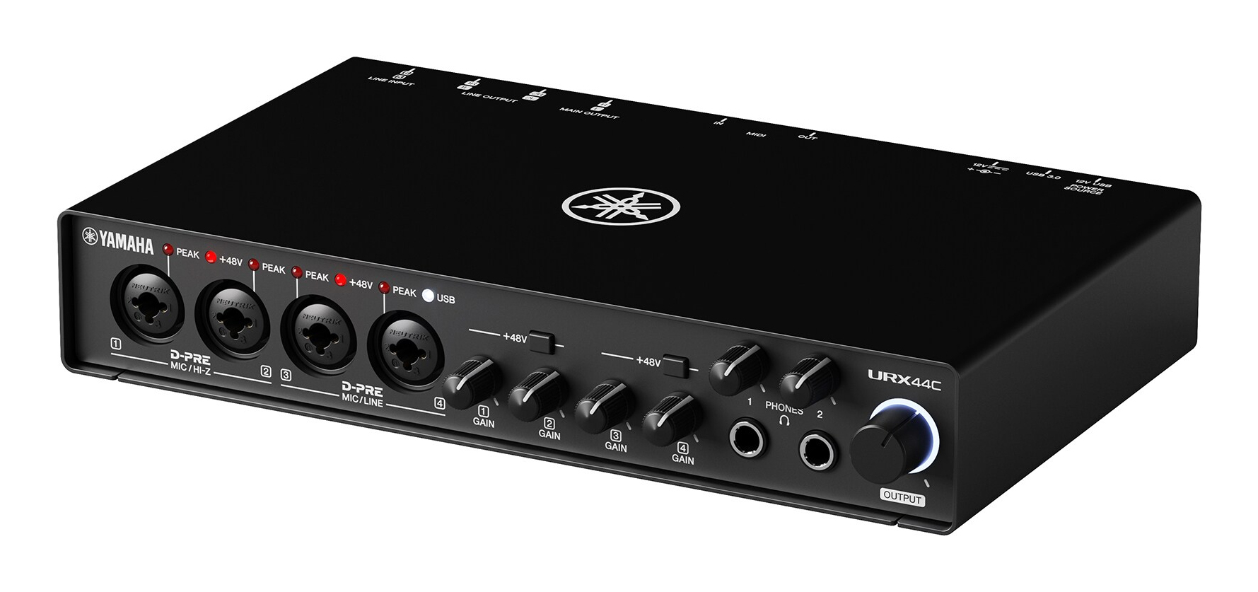Yamaha URX44C recording audio interface – image 4