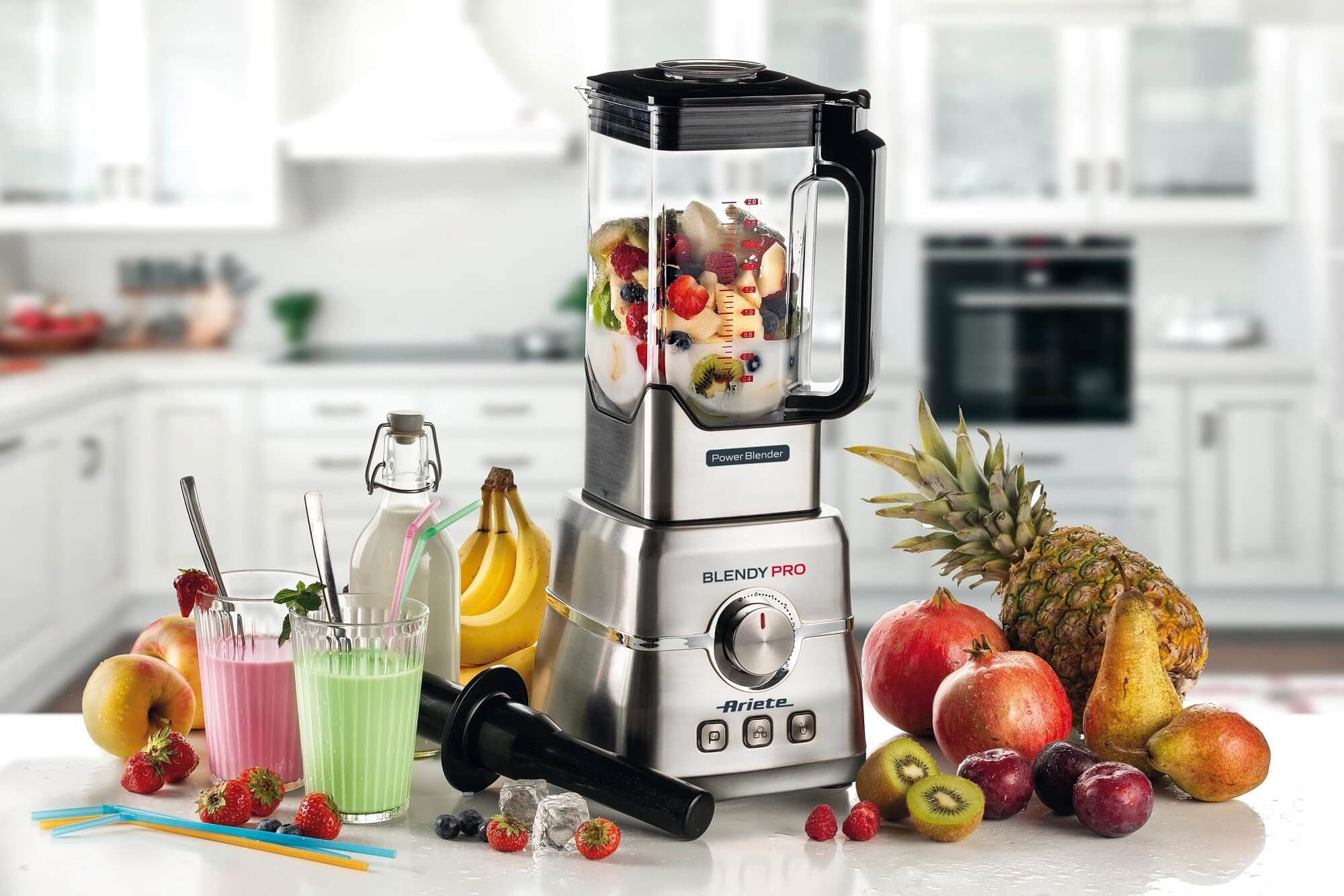 Ariete 0577/00 2 L Tabletop blender 2000 W Stainless steel – image 3