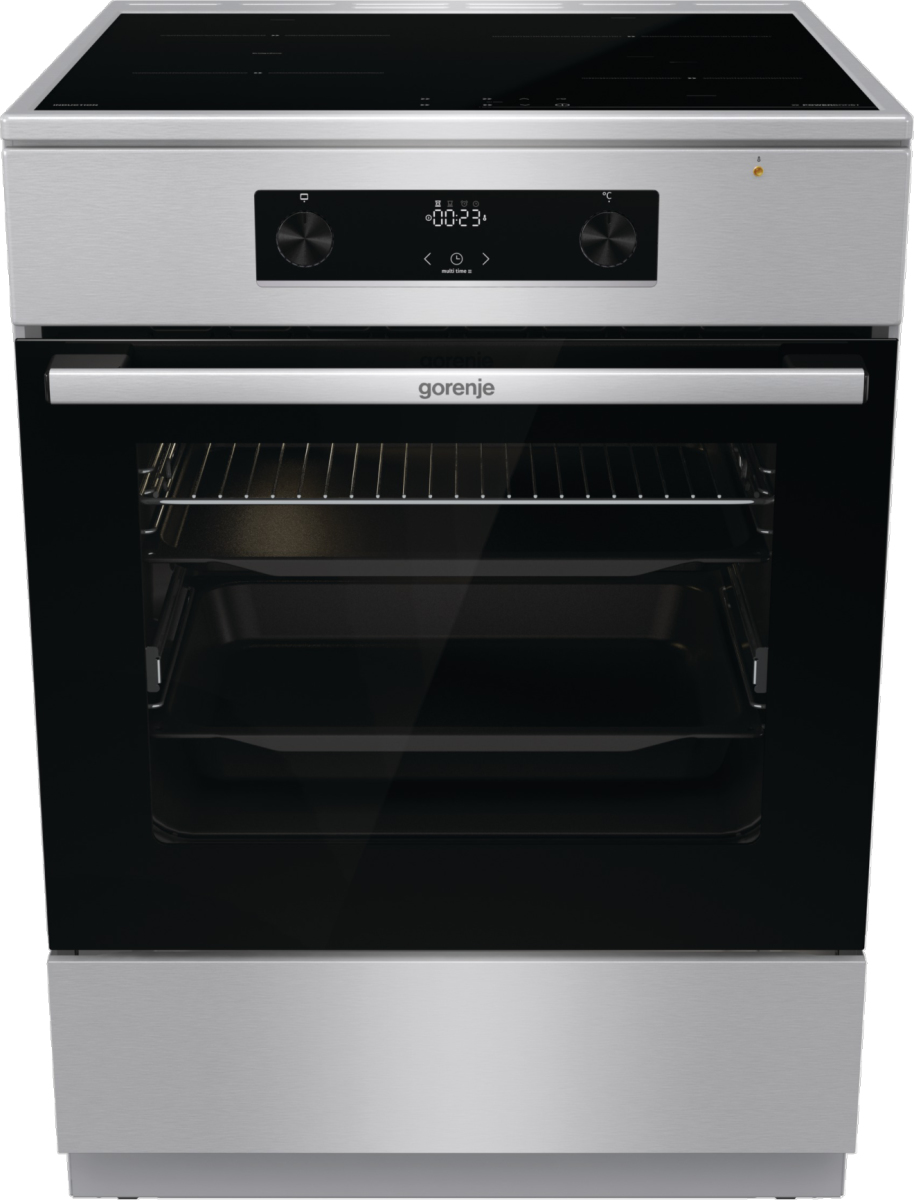 Gorenje GEIT6C60XPG Freestanding cooker Electric Zone induction hob Stainless steel – image 9