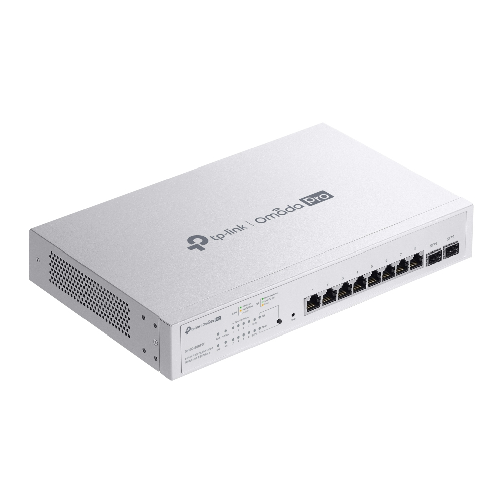 TP-Link Omada Pro 8-Port PoE+ Gigabit Smart Switch with 2 SFP Slots – image 4