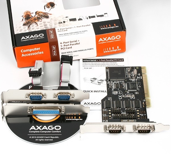 Axagon PCIA-S4P interface cards/adapter – image 4