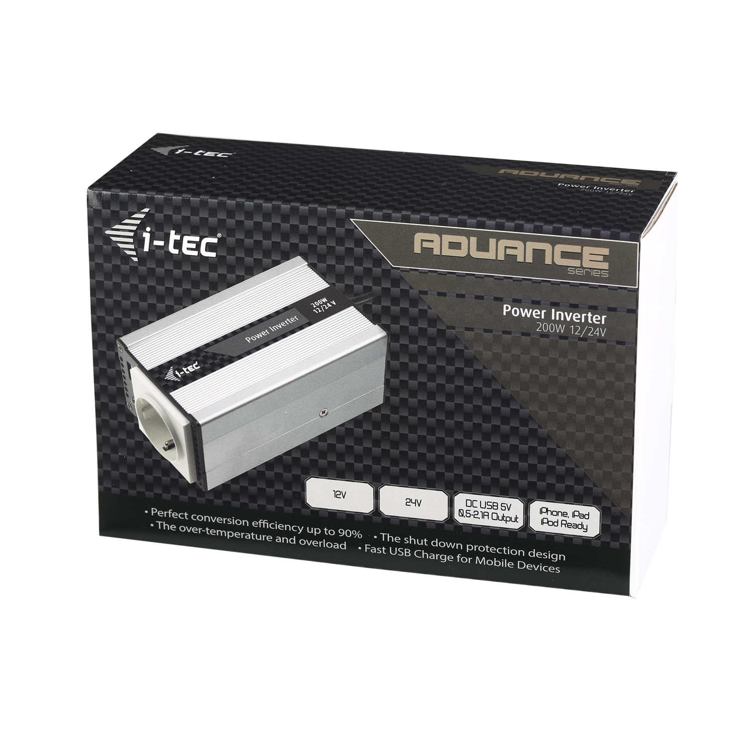 i-tec POWIN200 power adapter/inverter Indoor – image 3