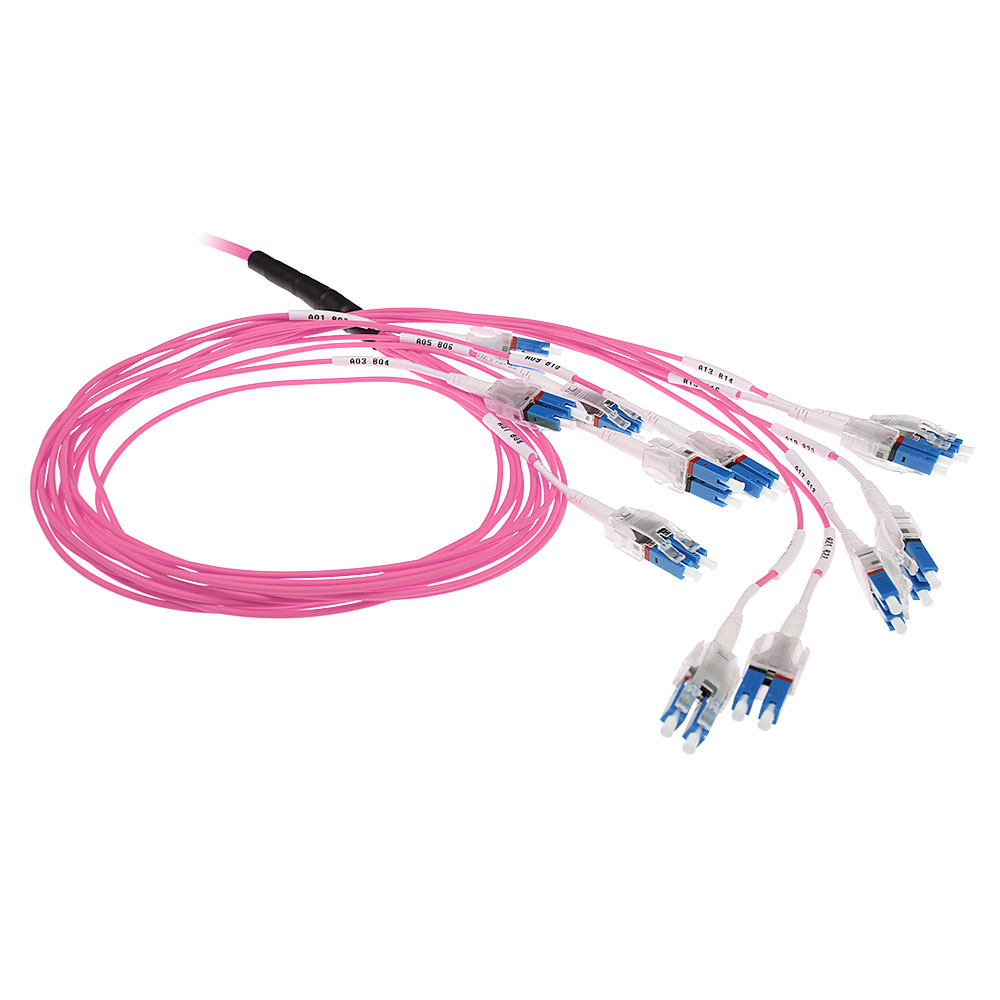 ACT DC5502 cavo InfiniBand e in fibra ottica 10 m LC Viola