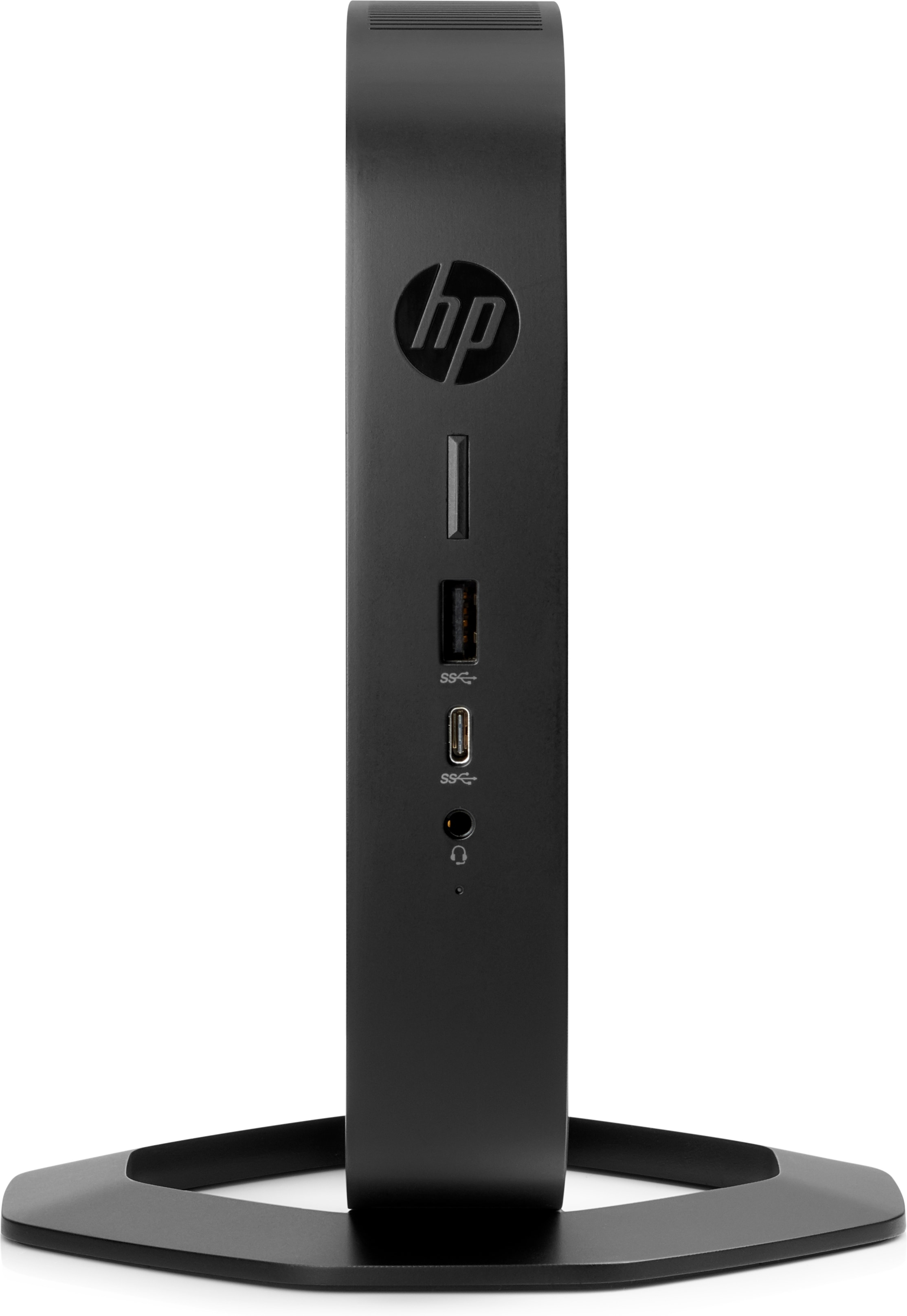 HP t540 - Thin client - USFF - 1 x Ryzen Embedded R1305G / 1.5 GHz - RAM 4 GB - flash - eMMC 16 GB - Radeon Vega 3 - GigE - WLAN: Bluetooth 5.0, 802.11a/b/g/n/ac/ax - HP ThinPro - monitor: none - keyboard: US