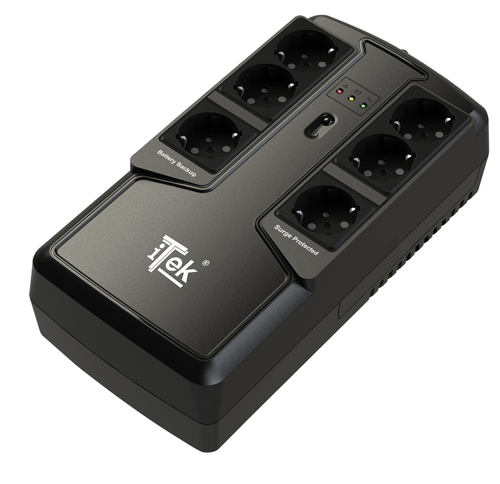 itek ITUCP600 uninterruptible power supply (UPS) 0.6 kVA – image 2