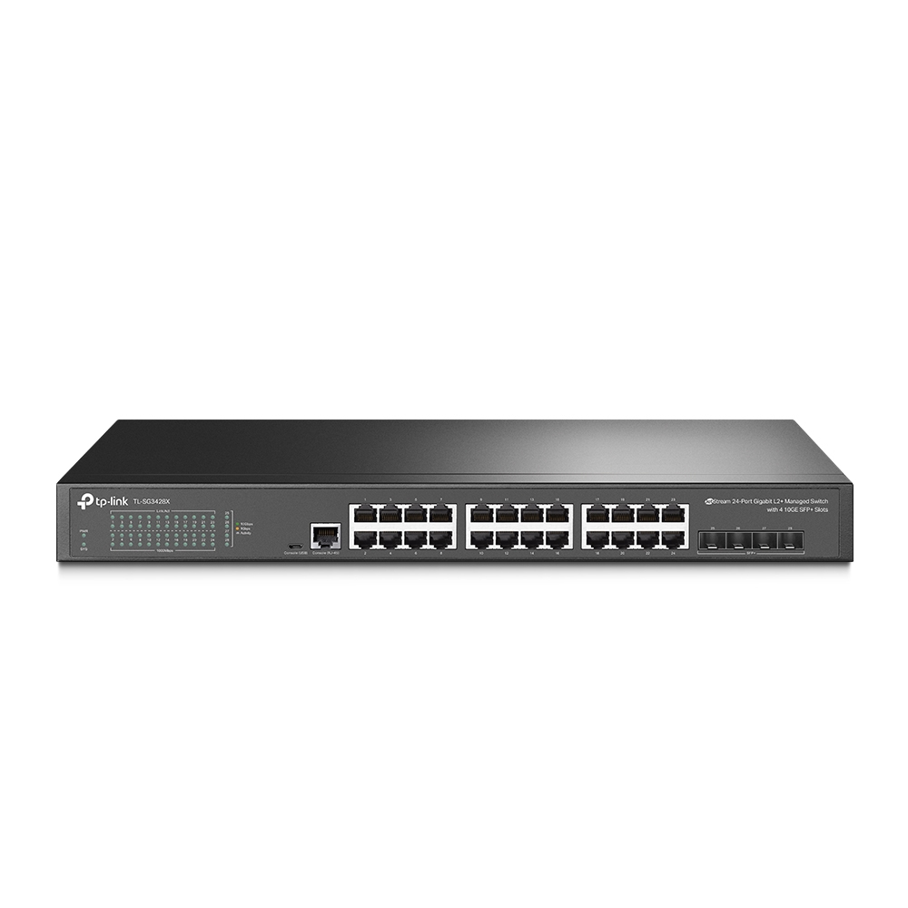 TP-Link Omada TL-SG3428X — Switch L2+ 24 ports + 4 SFP+ 10G