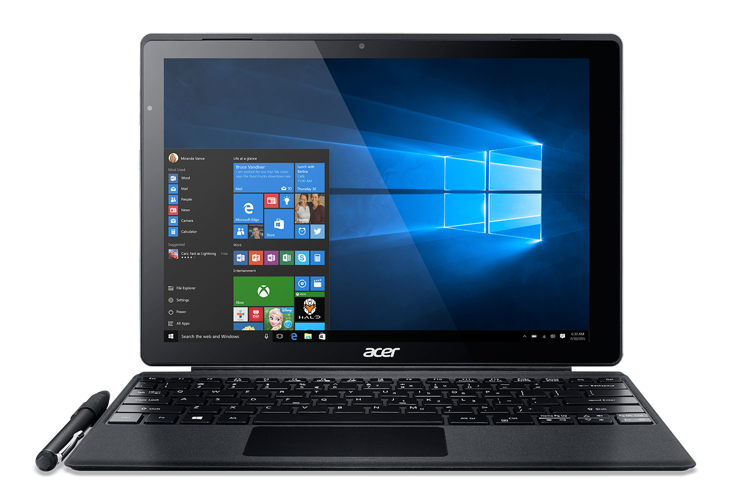 Acer Aspire Switch 12 SA5-271-32DM Intel® Core™ i3 i3-6100U Hybrid (2-in-1)