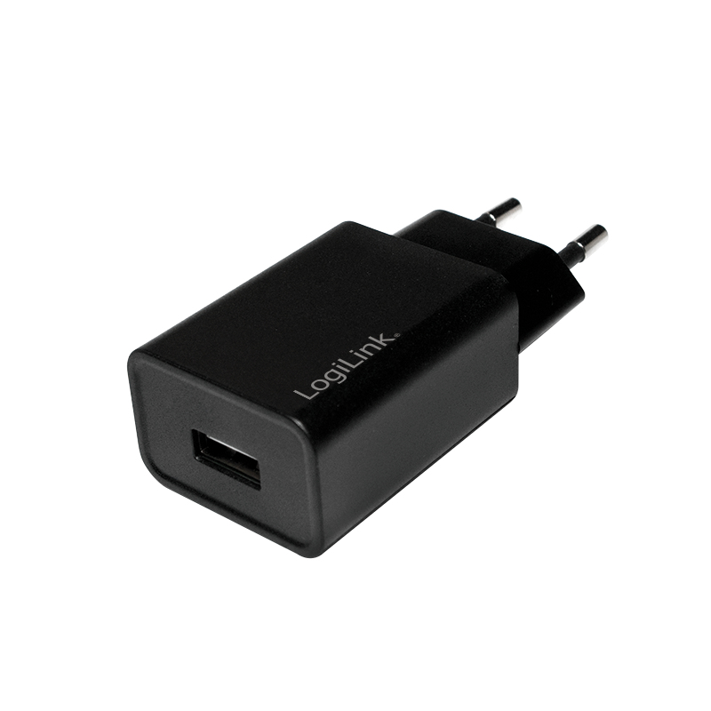 LogiLink PA0135 mobile device charger MP3, Smartphone, Tablet Black AC Indoor