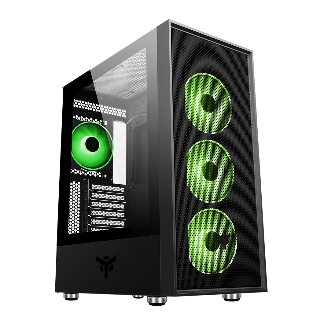 itek VERTIBRA H210 Midi Tower Black image 20