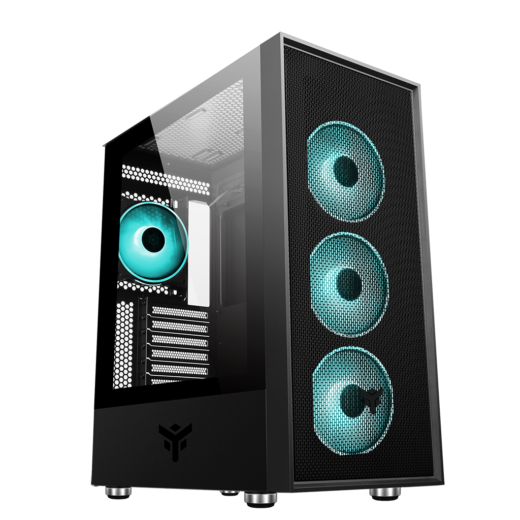 itek VERTIBRA H210 Midi Tower Black image 23