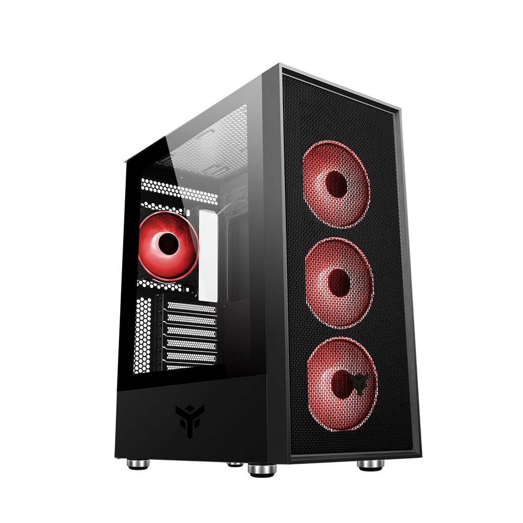 itek VERTIBRA H210 Midi Tower Black image 22