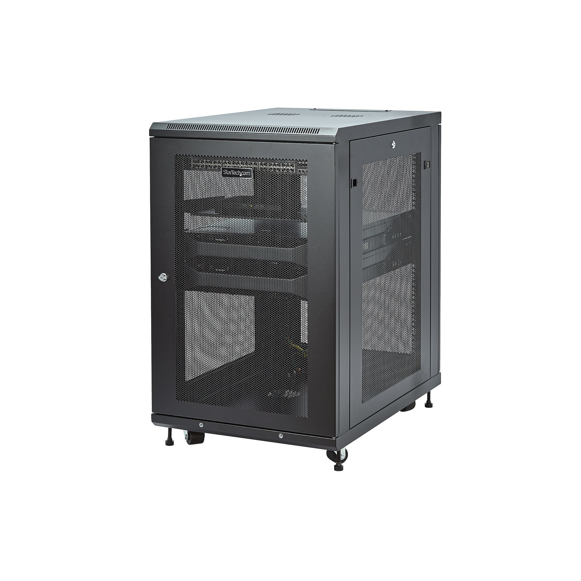 StarTech.com 18U Enterprise-Grade Server Rack Cabinet Kit – image 2