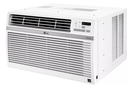 Resim LG LW1217ERSM Pencere Tipi Klima, 12000 BTU/sa, 51 m², Beyaz