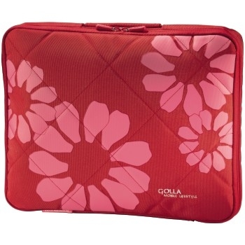 Golla "Grape" Notebook Cover, 15", red