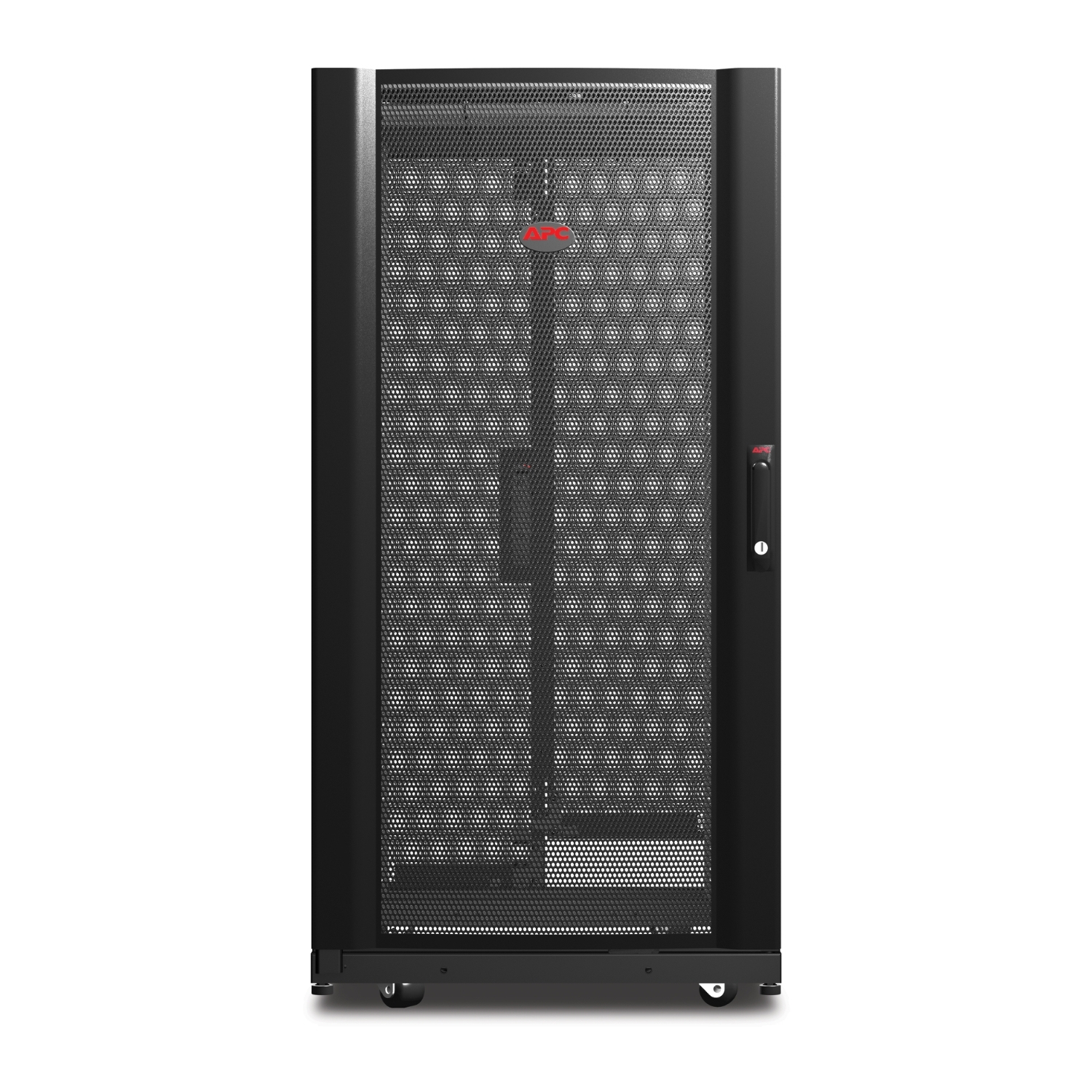 APC NetShelter AV, Server Rack Enclosure, 24U, 10-32 Threaded Rails, Black, 1199H x – image 6
