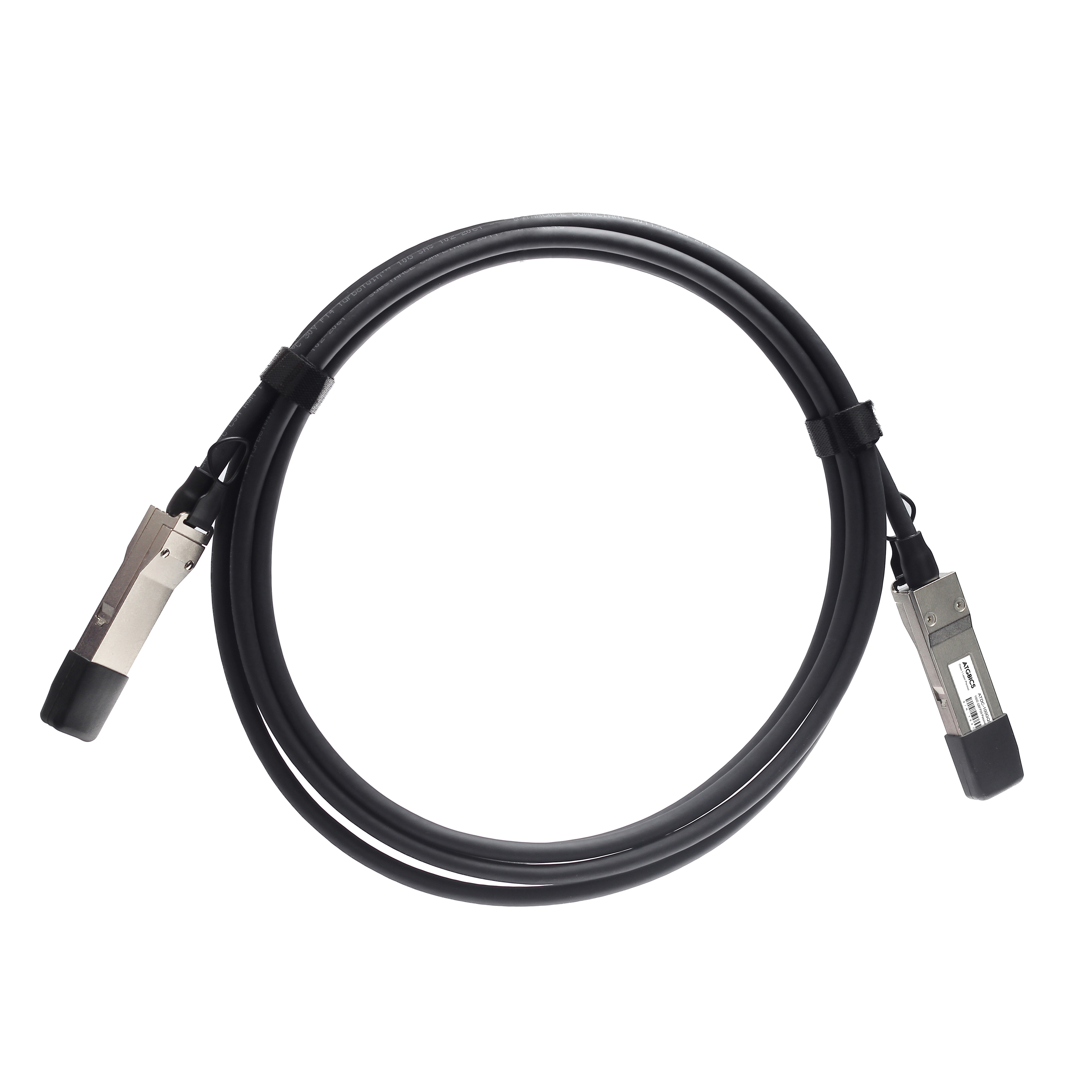 ATGBICS CAB-Q-Q-100G-1M-C cavo InfiniBand e in fibra ottica QSFP28 Nero