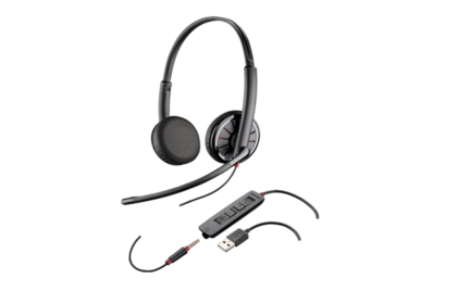 Fujitsu Plantronics Blackwire 325 Headset Kabel Huvudband Kontor/callcenter Svart