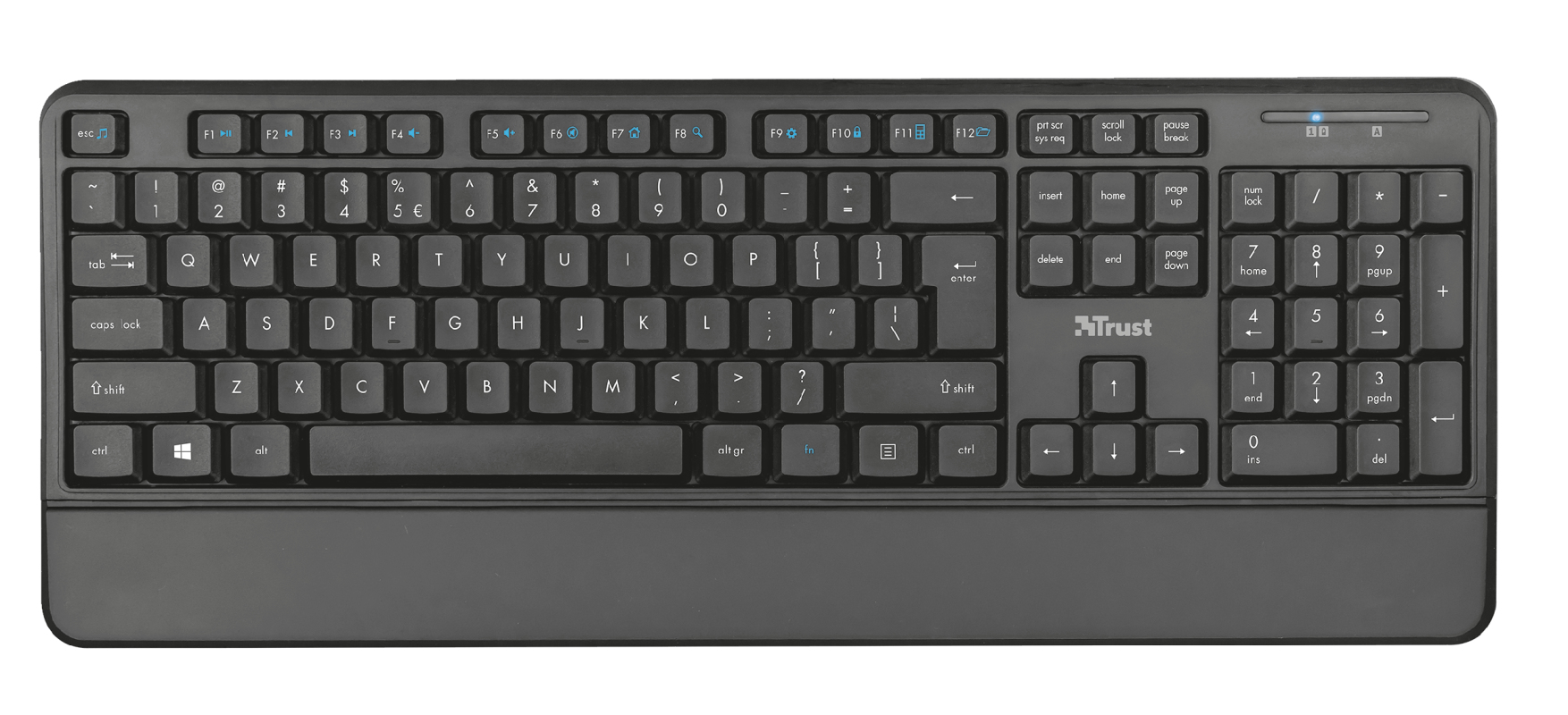 Trust Thoza keyboard Mouse included Universal RF Wireless QWERTY Italian Black – image 6