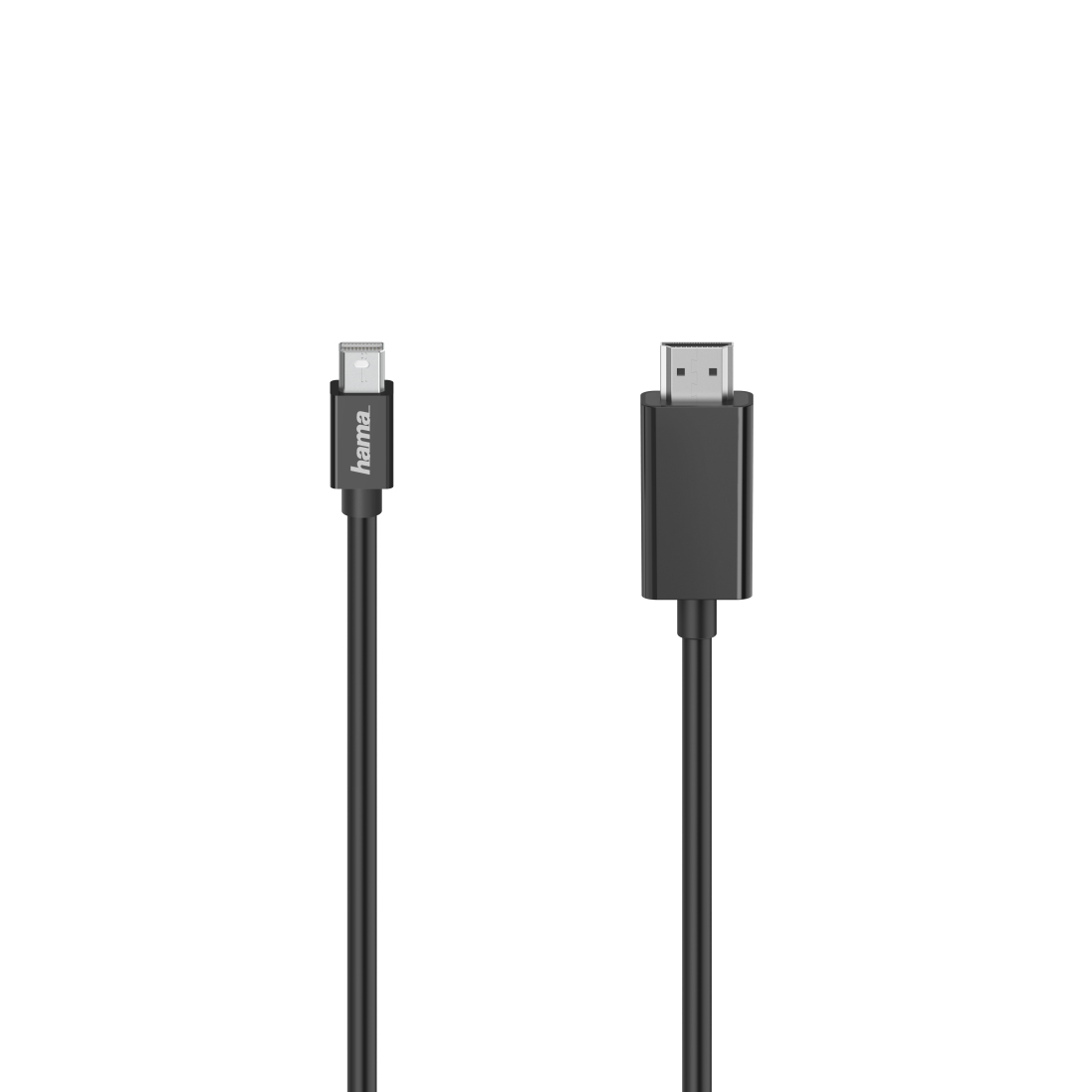 Hama 00200711 Video Kablo Adaptörü, Mini DisplayPort - HDMI, 1.5m, Siyah
