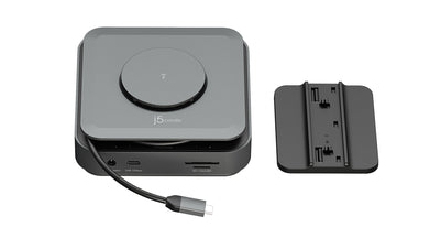 j5create JCD3199 mobile device dock station Universal Grey – image 5