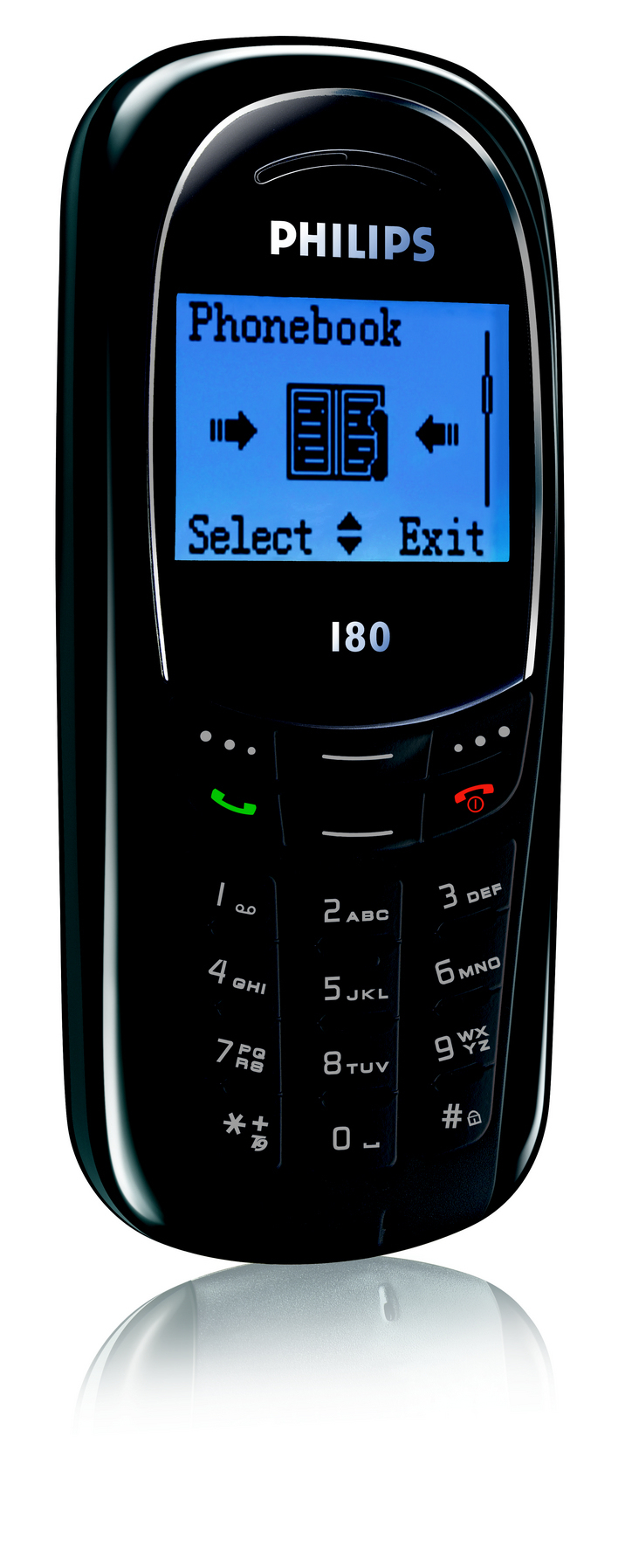 Philips CT0180BLK 180 Mobile Phone