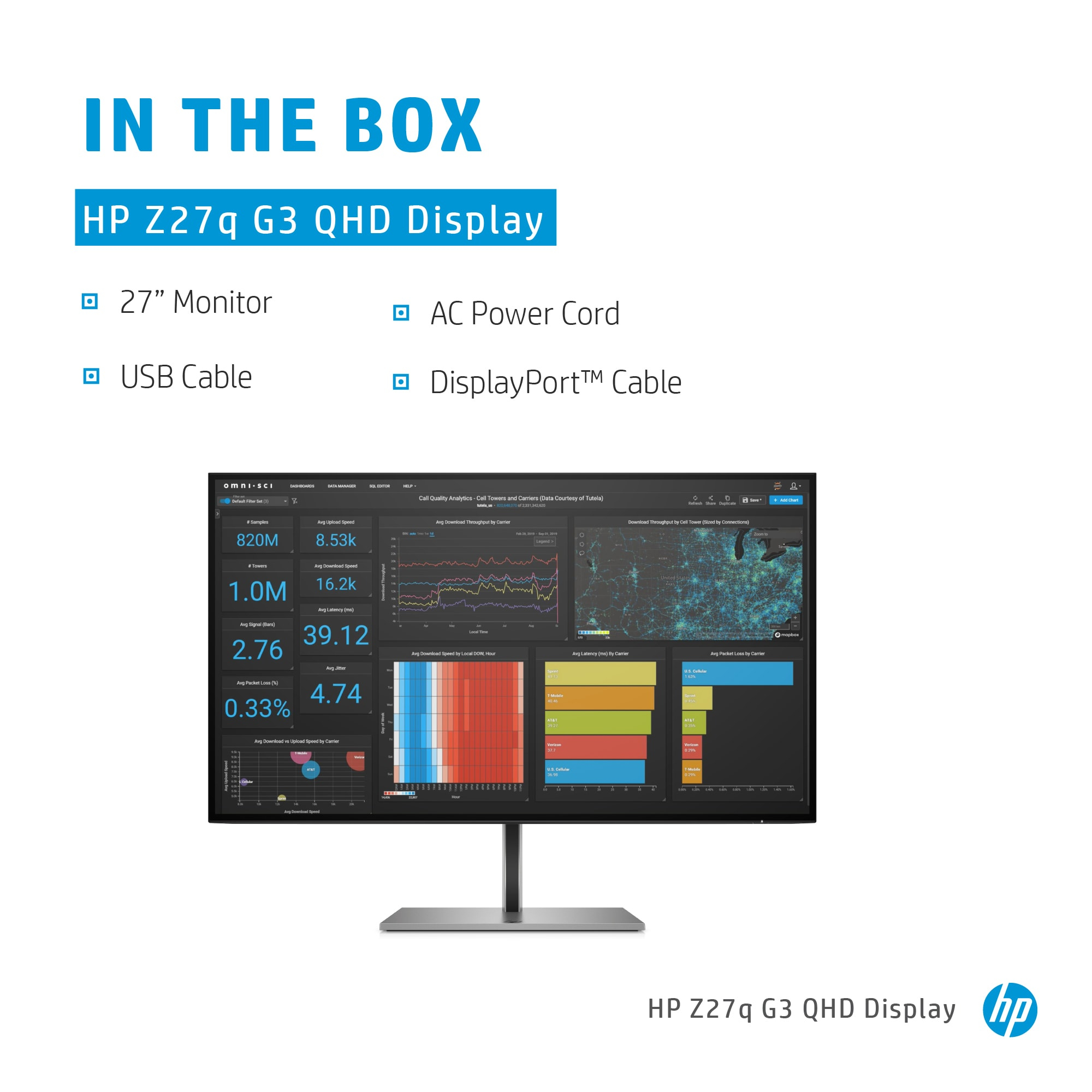 HP Z27q G3 QHD Display image 3