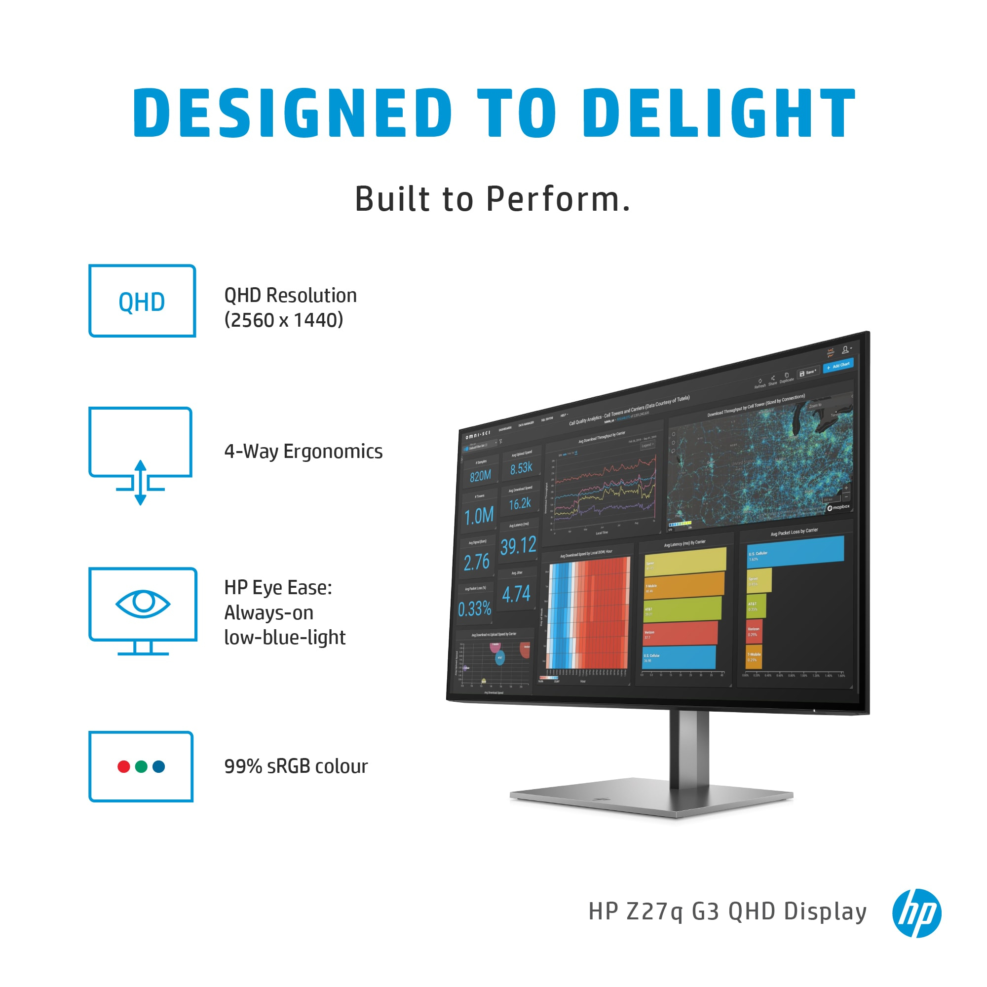 HP Z27q G3 QHD Display image 7