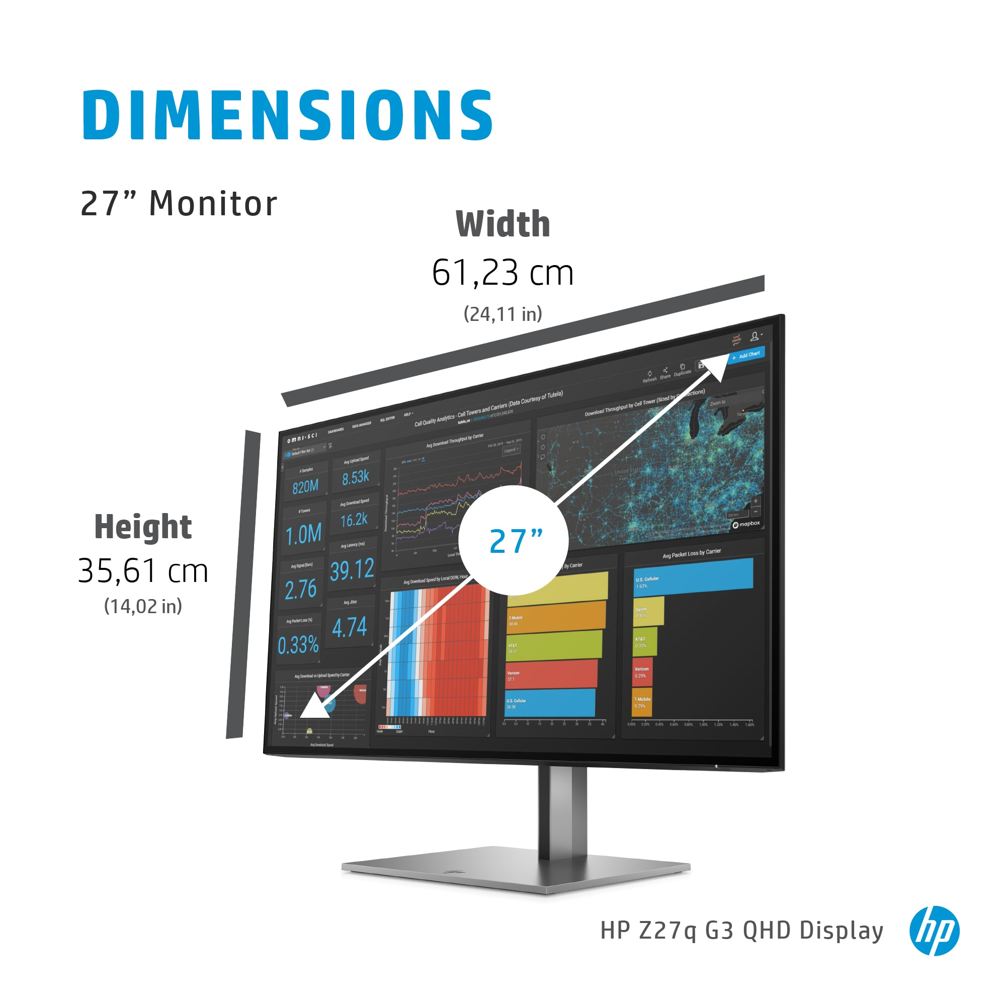 HP Z27q G3 QHD Display image 6