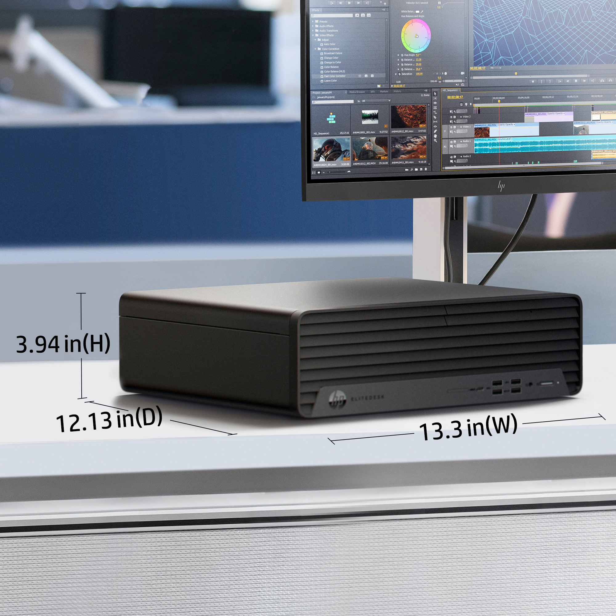 HP EliteDesk 800 G6 Intel® Core™ i5 i5-10500 16 GB DDR4-SDRAM 512 GB SSD Windows 10 Pro SFF PC Black image 12