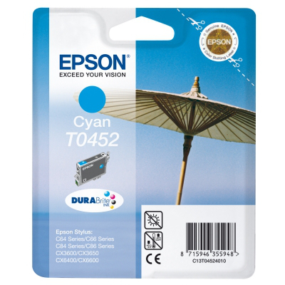 Epson DURABrite Ink Cartridge Cyan T0452