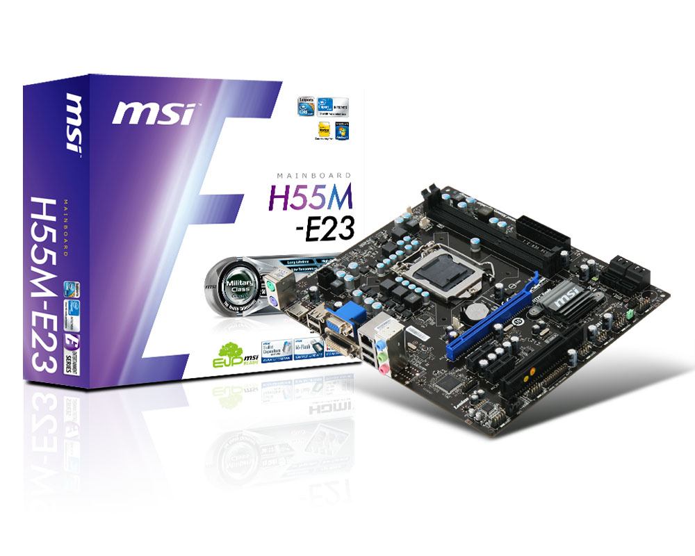 MSI H55M-E23 LGA 1156 (Socket H) micro ATX – image 5