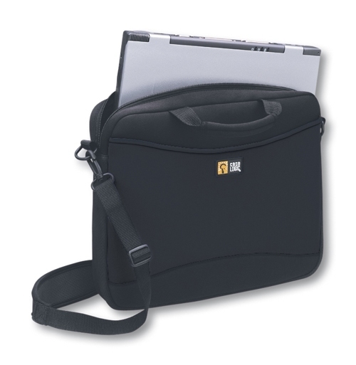 Case Logic Black Neoprene Laptop Shuttle Case 15.4"