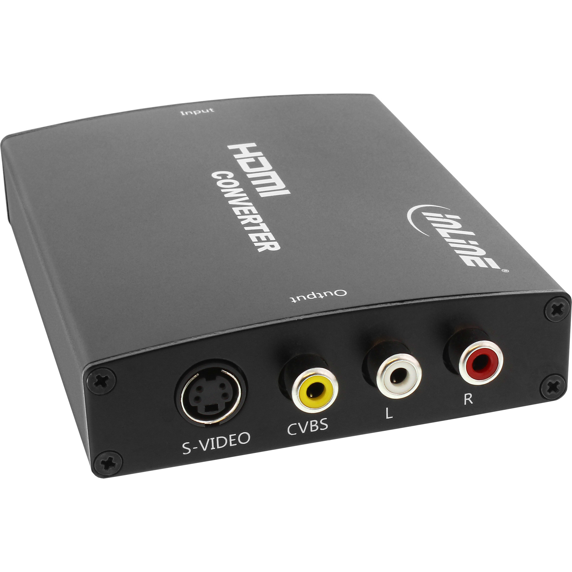 InLine Convertitore HDMI a S-Video e Video Composite con Audio RCA (L/R)