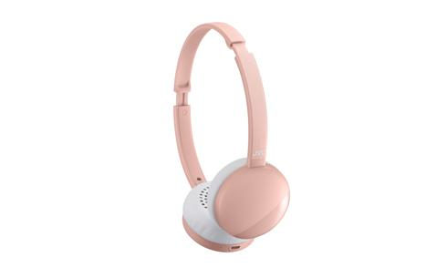 JVC HA-S22W Headphones Wireless Head-band Music Bluetooth Pink, White image 4