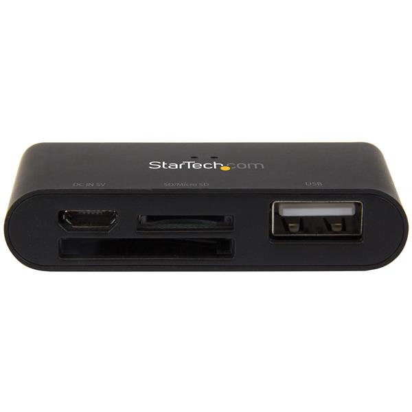 StarTech.com On-the-Go USB card reader for mobile devices - supports SD & Micro SD cards – image 2