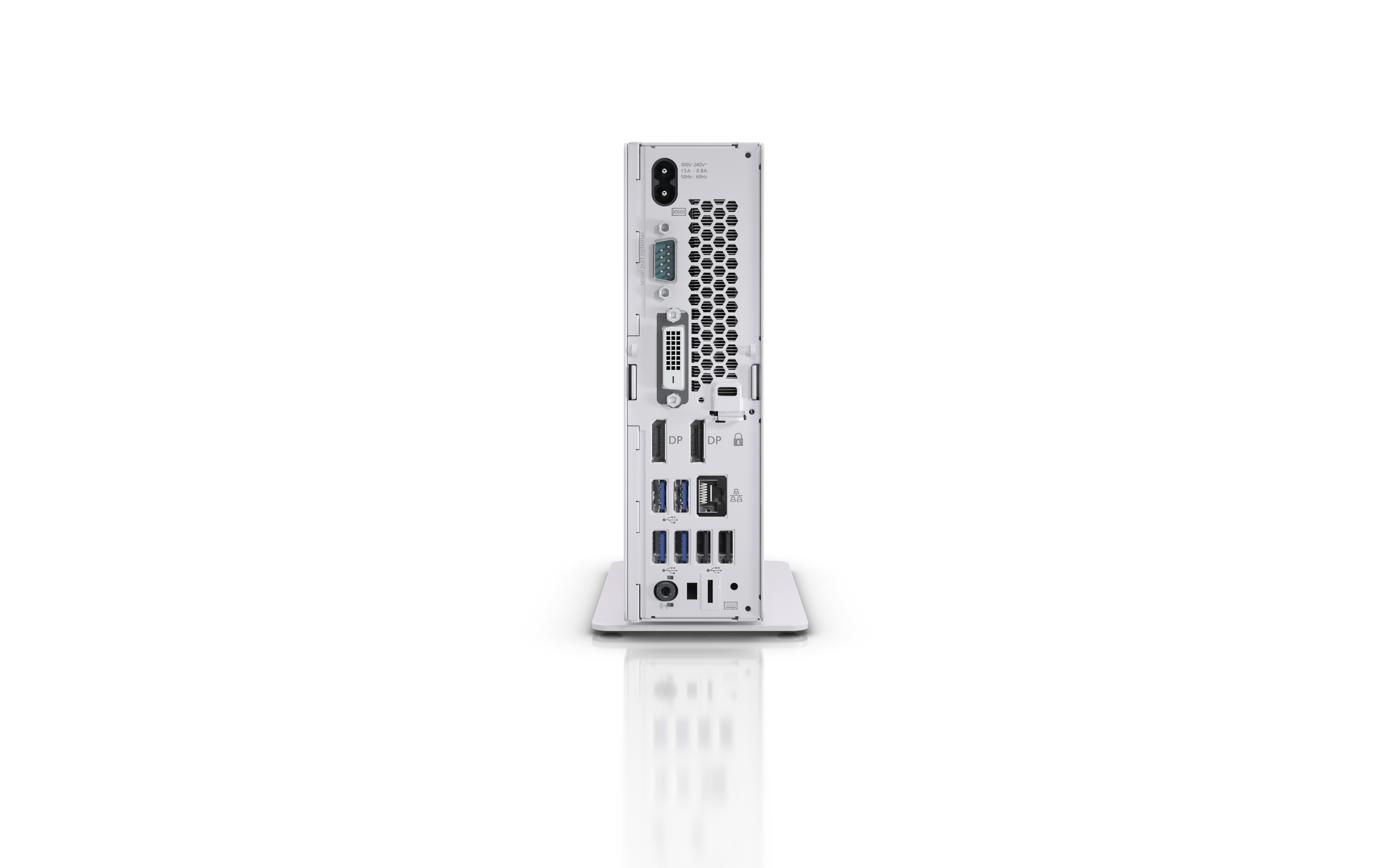 Fujitsu ESPRIMO Q7010 Intel® Core™ i7 i7-10700T 8 GB DDR4-SDRAM 512 GB SSD+eMMC Windows 10 Pro Mini PC White image 2