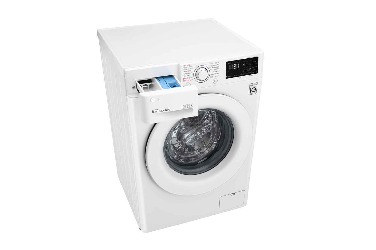 LG F84V33WHS washing machine Front-load – image 9