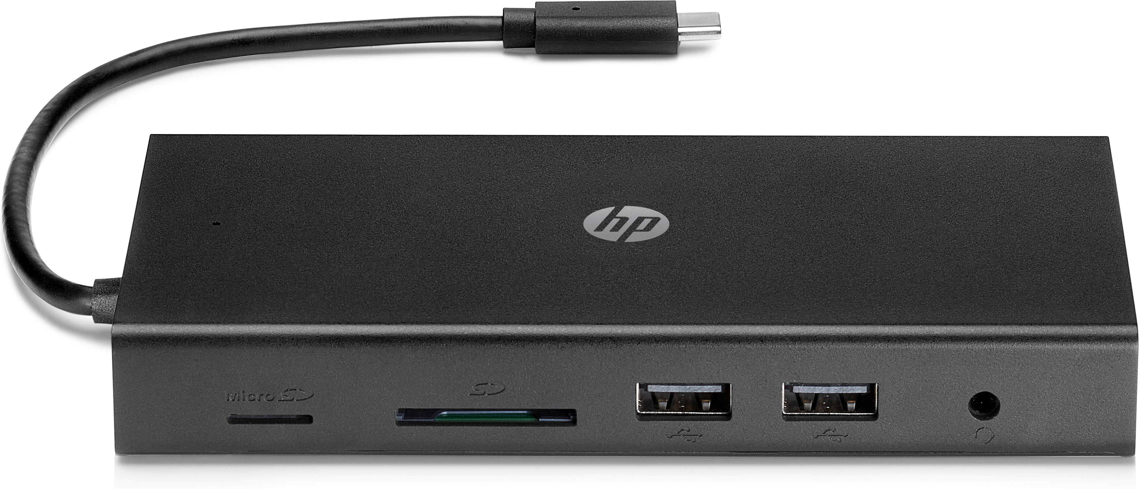 HP Travel USB-C till multiporthubb