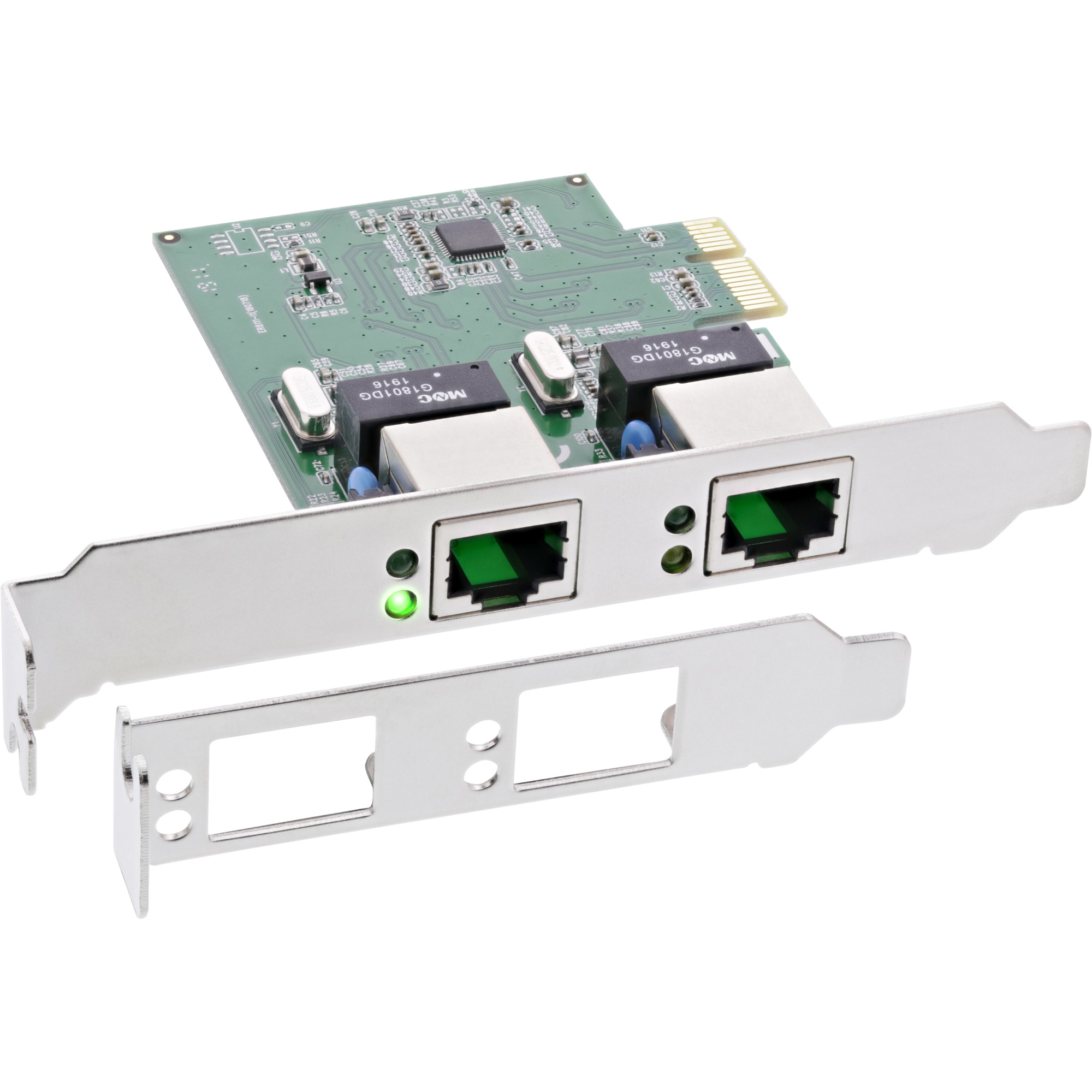 InLine Dual Gigabit Network Interface Card – image 3