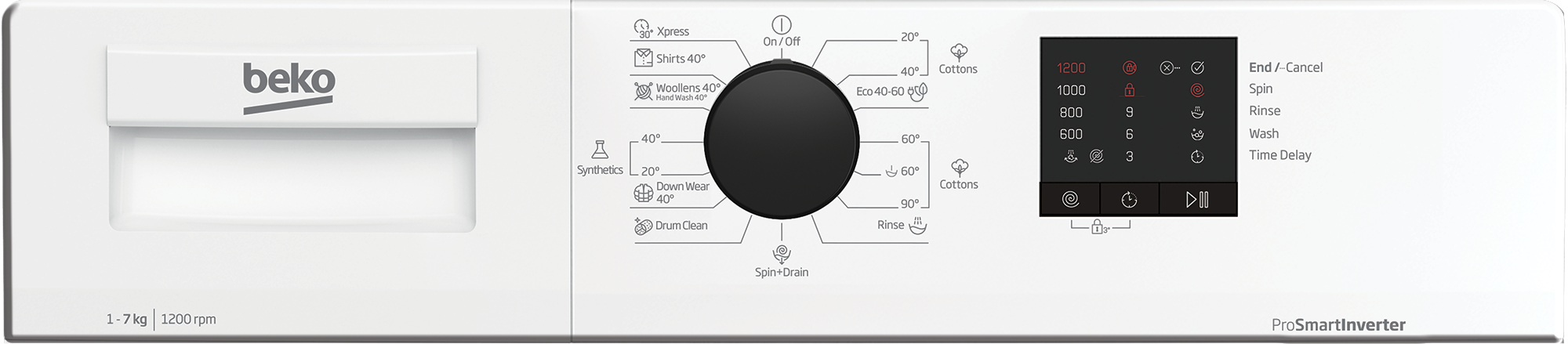 Beko WUE7611D XAW – image 4