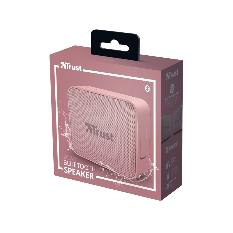 Trust Zowy Mono portable speaker Pink 5 W image 9