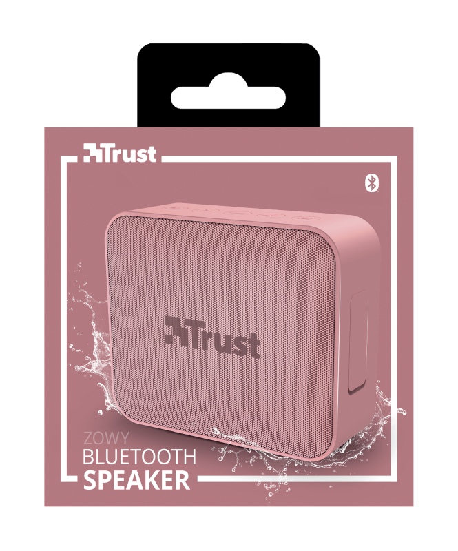 Trust Zowy Mono portable speaker Pink 5 W image 10