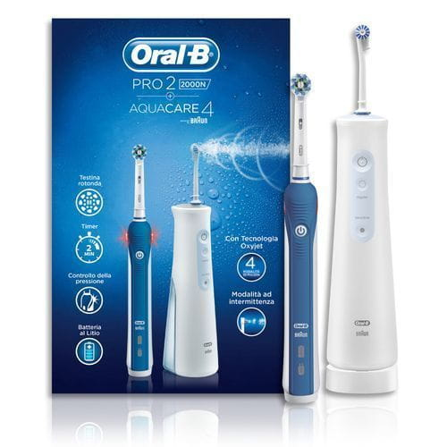 Oral-B Aquacare 4 Pro-Expert + Oral-B Pro 2 2000N